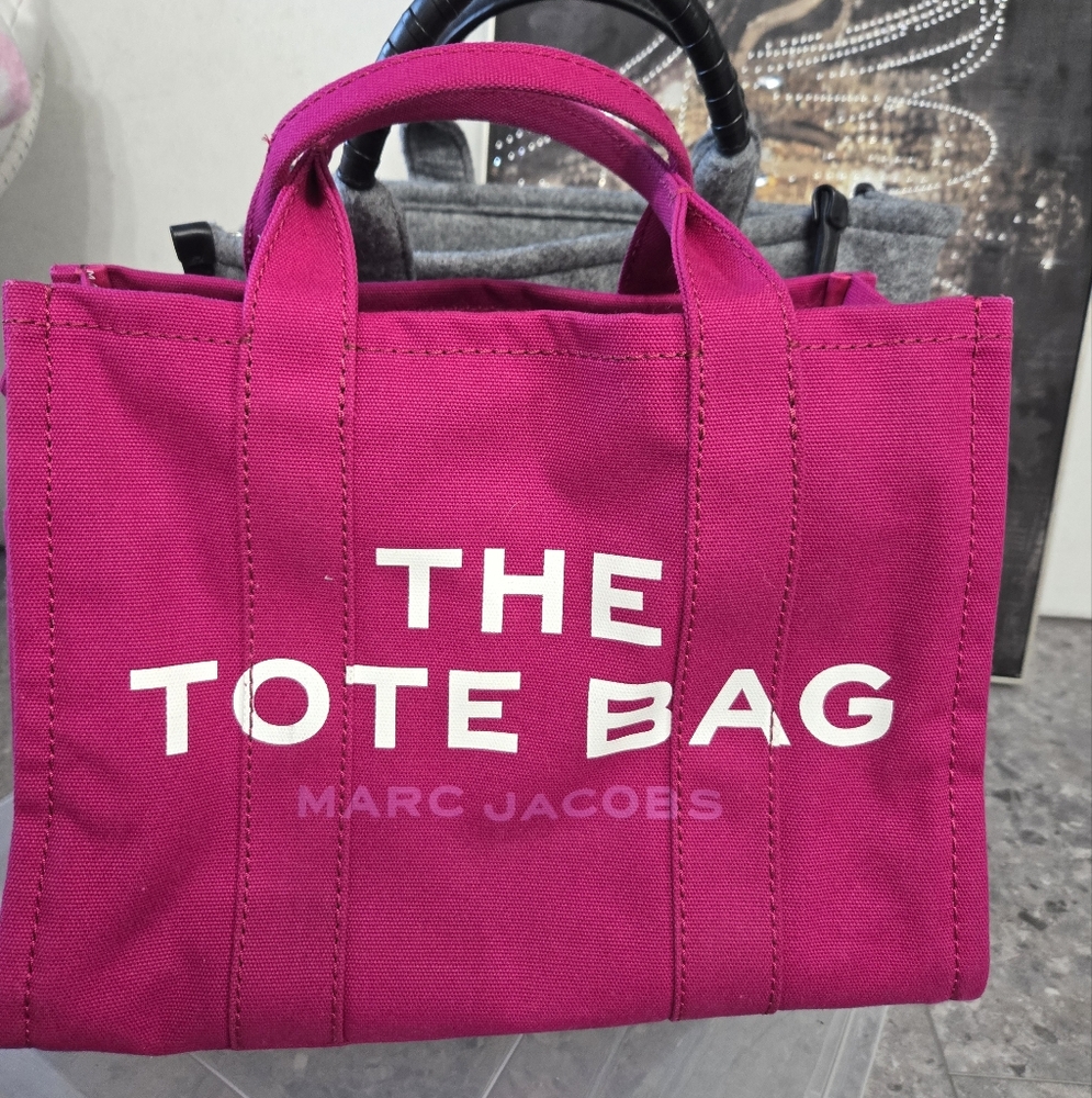 Marc Jacobs Pink Magenta The Tote Bag